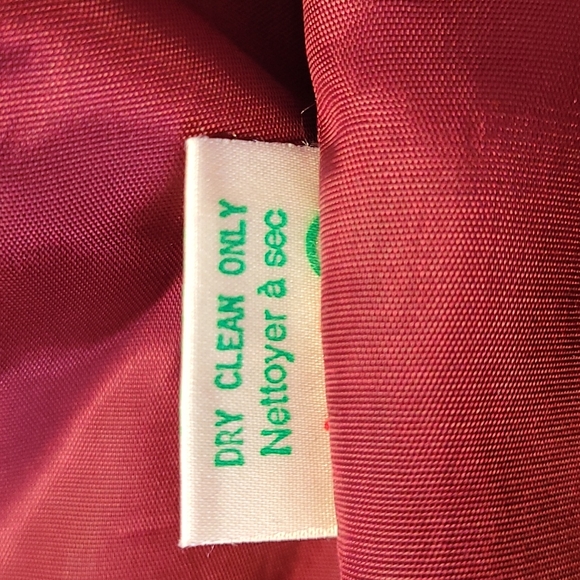 Highland Queen vintage velvet single breasted blazer burgundy fully lined. - Picture 12 of 12